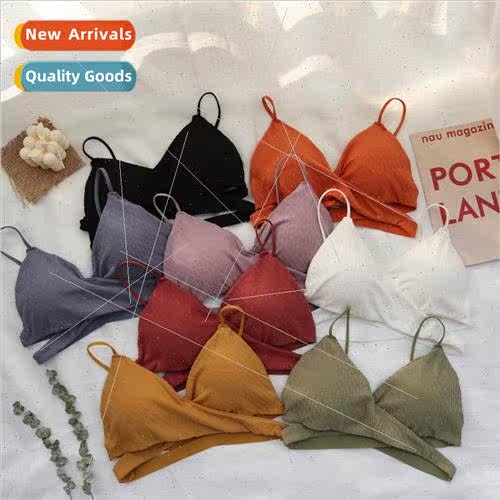 Cotton Bras For Women Brassiere Backless Underwear Wireless