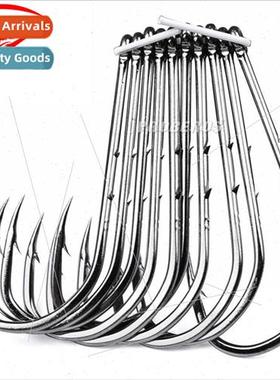 Fishing Tackle Hooks Barbed Stainless Steel Sea Fishing Hook