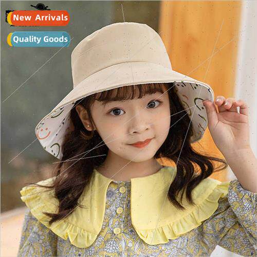 Children sunscreen sun hat summer baby fisherman hat outdoor