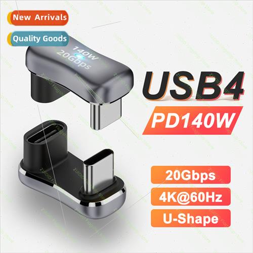 USB4.0 ThunderBolt 3 20Gbps Data Adapter 4K@60Hz 140W 5A USB