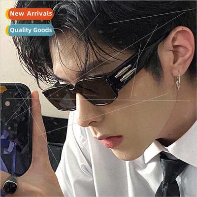 Rectangular gm sunglasses high set men nd ins super cool UV