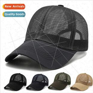 Hat men summer mesh cap casual versatile baseball cap sunscr