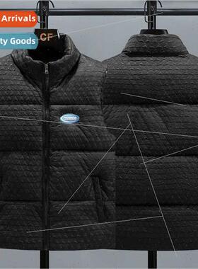 station tide card collar undershirt men fall winter thickene