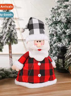 Christmas e topper star old man snowman decorations Christma