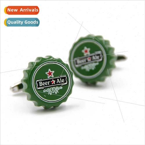 Qualy pure copper metal men French shirt cufflinks fun perso
