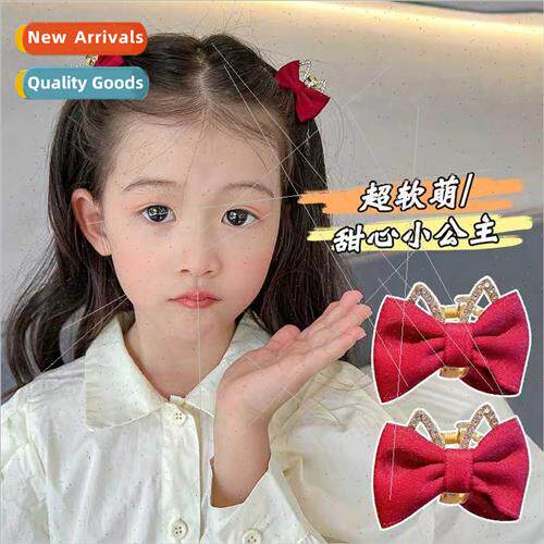 Small grab clip cute girls hair accessories bow headdress ch