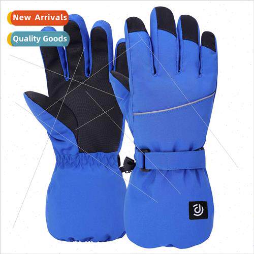 Warm five-finger children outdoor gloves winter riding water