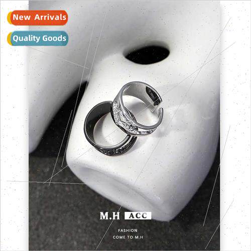 Skeleton Pleated Double Layer Ring Women Sweet Cool Hipster