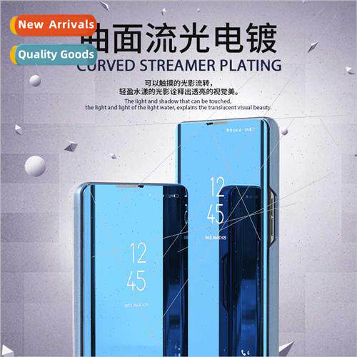 适用OPPO A16 electroplating mirror A52 stereoscopic bracket