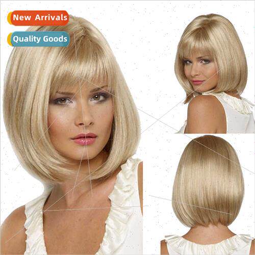 Europe o wig women short light blonde fashion Europe african