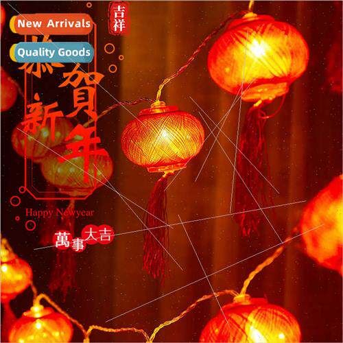 New Year Spring Festival LED festive red lanterns Lantern Fe