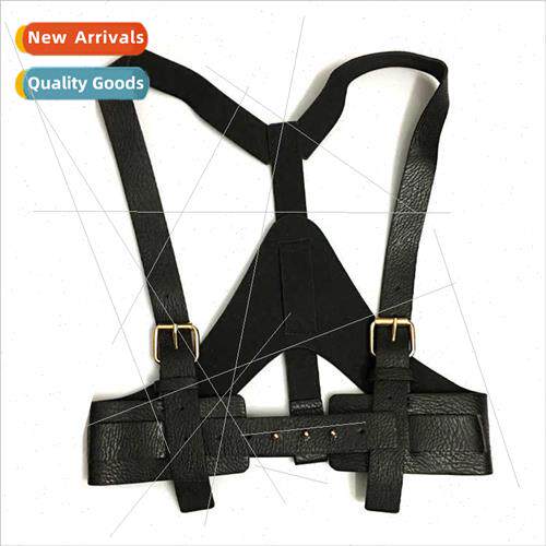 Europe fashion back belt immediately waist seal black tide