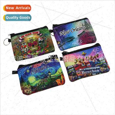 Neoprene Children  Coin Pouch Heat Sublimation Coin Pouch Wa