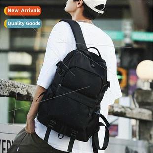 men large simple shoulder boo backpack bag sports new capacy