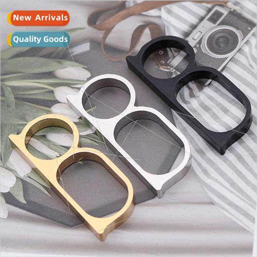 New Product Personalized Retro Punk Exaggerated Double Finge