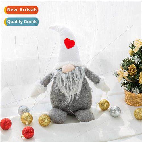 Christmas elf doll Swedish bearded old man doll figurine Chr