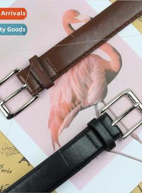 2019 new alloy buckle pin buckle belt men chipped edge versa