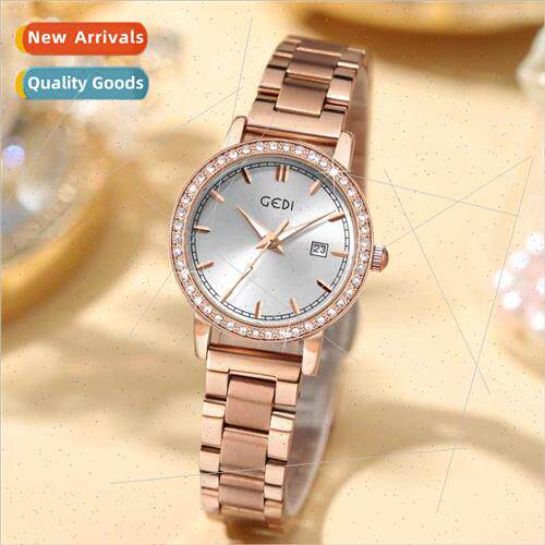 Stainless Steel Women Watch Calendar Waterproof Premium Feel
