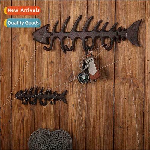 Europe retro metal hooks creative herringbone row hooks ftin