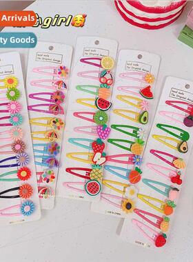 Koreachildren simple hair accessories girls hair clips baby