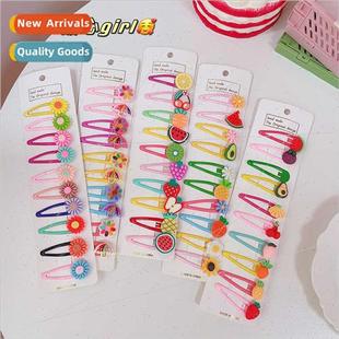 Koreachildren simple hair accessories girls hair clips baby