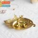 ornaments decorative gold metal Scandinavian reindeer home