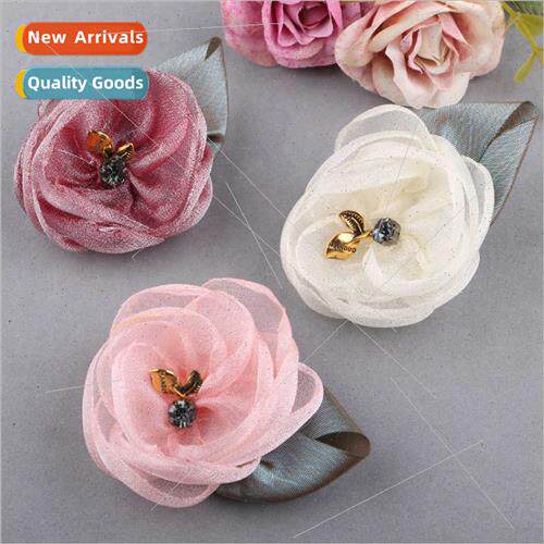 Korean head flower accessories diy handmade crystal multi-la