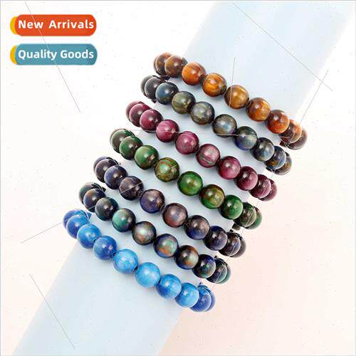 2022 Europe new string Dazzling colorful resin 10MM beads br