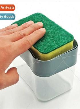 Push type automatic liquid dispenser Pak clean cloth dishwas