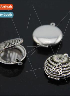 Magic box pendant DIY jewelry accessories hollowed out pylon