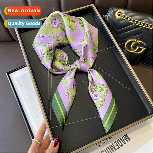 Spring Autumn French Romantic Vintage Purple lver Lotus Flow