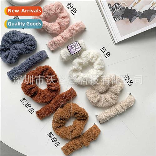 适用apple watch plush colon hair bnylon strap apple watch8/S