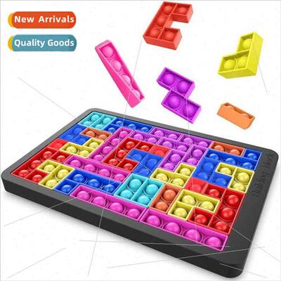 tabletop games personal interactive tetris children finger b