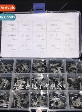 15 Types Total 600 Transistors Box Set TO-92 wh 15 Compartme
