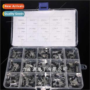 15 Types Total 600 Transistors Box Set TO-92 wh 15 Compartme