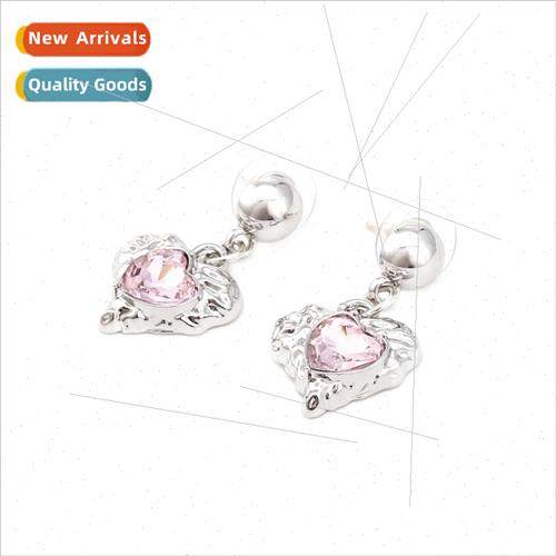 Fresh Sweet Pink Heart Heart Dia