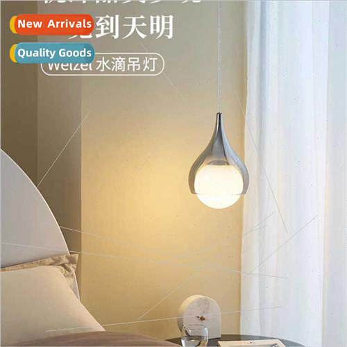 Scandinavian modern simple bedroom bedside small water drop