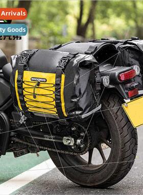 Motorcycle Rear Seat Bag Waterproof Pannier Bag Riding Tail