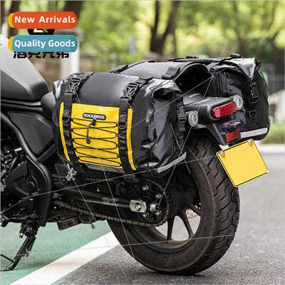 Motorcycle Rear Seat Bag Waterproof Pannier Bag Riding Tail