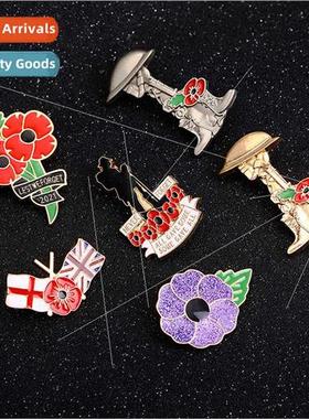 Creative personalized oil drop brooch multi s zinc alloy clo