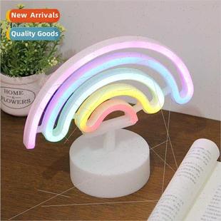 night light battery ins room modeling USB decoration rainbow