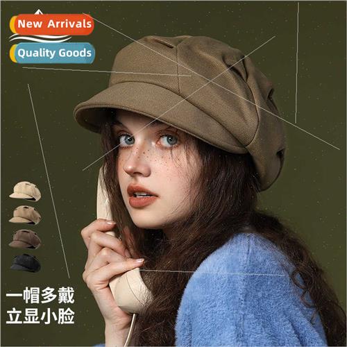 23 autumn winter new hat Ms. French retro beret hat painter