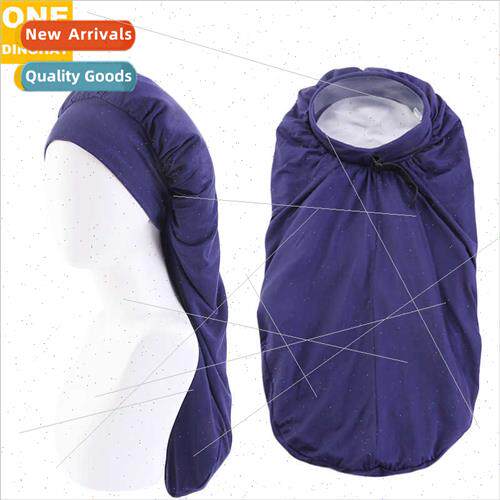 Invisible Adjustable Buckle Modal Cotton Sleeping Cap Sateen