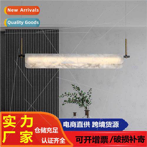 Scandinavian light luxury minimalist marble full copper dini