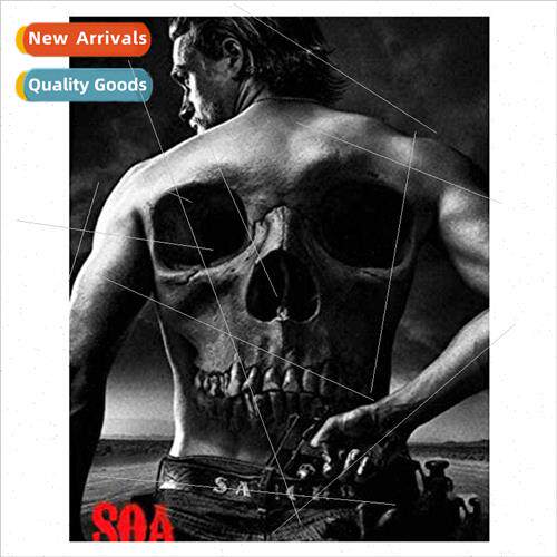 5d diamond painting new skeleton man modern bedroom full dia