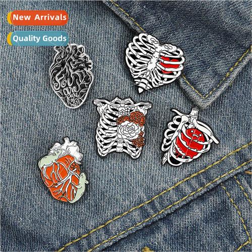 Europe Uned States jewelry new smack heart series brooch cre