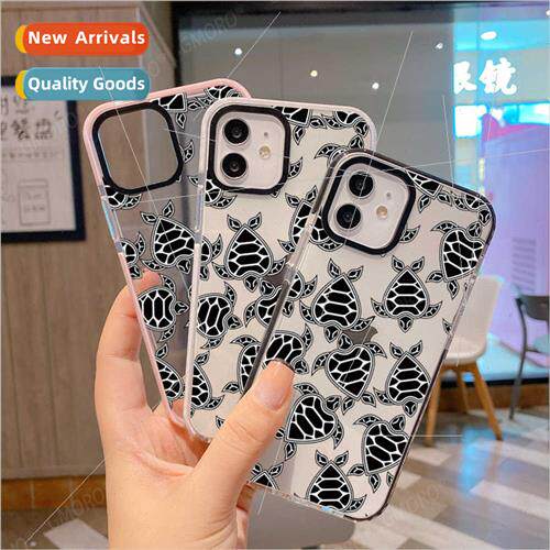 Turtle Apple Phone Case iphone13 Transparent Case 14Promax S