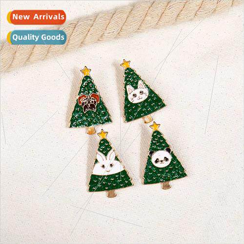 Fashion Christmas animal jewelry brooch rabb panda Christmas