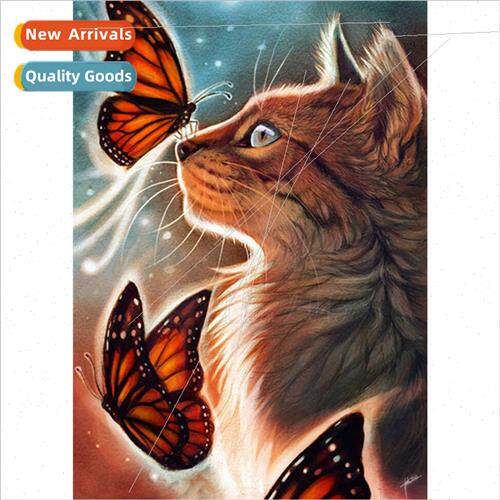 New living room small handmade full diamond paste diamond cr