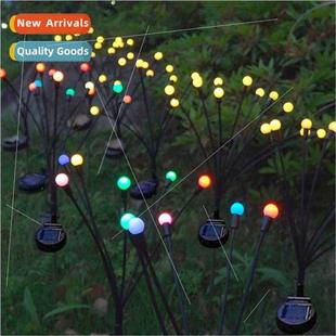 Solar Firefly ghts Firework ghts Christmas Holiday Garden La